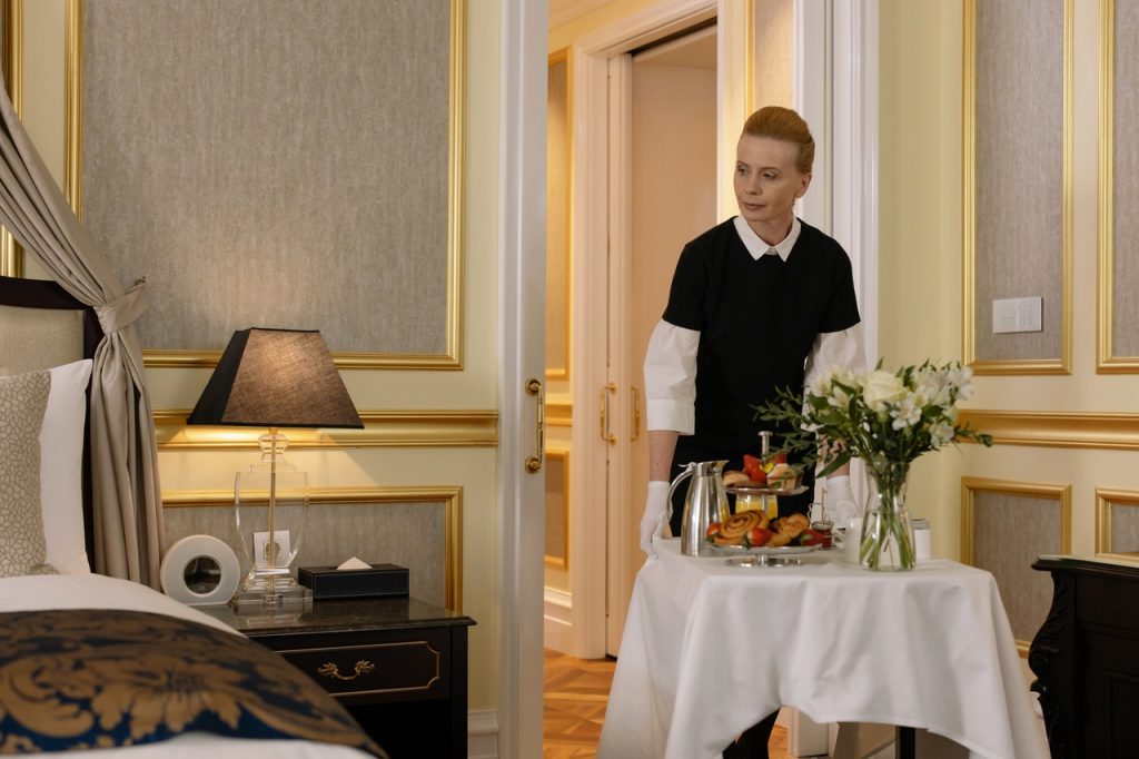 photo of hotel room service