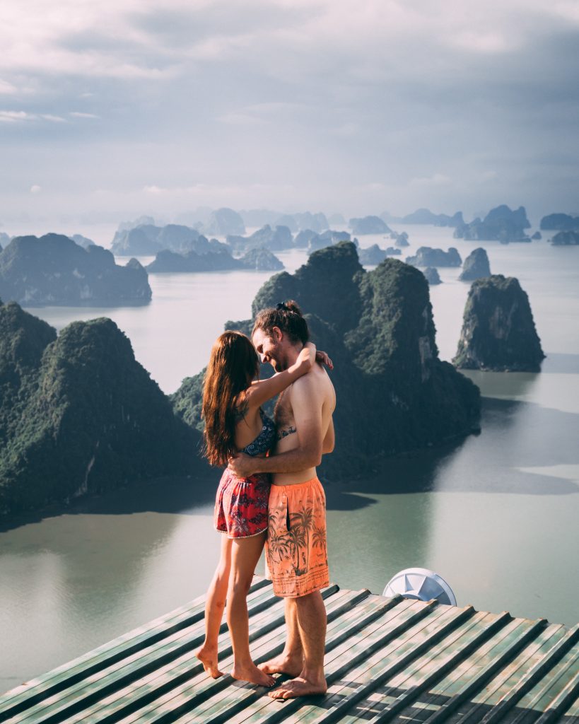 Kizomba Embassy Couple overlooking the ocean