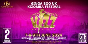 2024 Ginga Boo UK Kizomba Festival Banner!