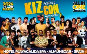 KizCon Festival Kizomba Banner 2024 Beach Edition