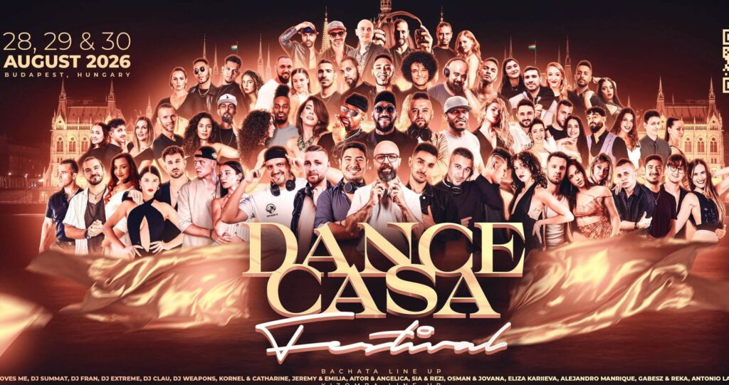 Dance Casa Festival Budapest 2026 promo Picture featuring dance artists.