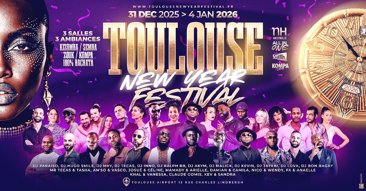TOULOUSE NEW YEAR FESTIVAL WILL BE HOT!